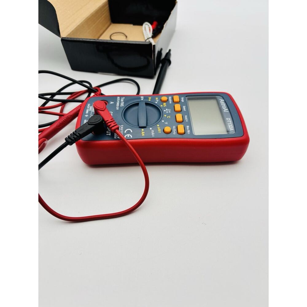 AstroAI DT132A Digital Multimeter New In Open Box Tested Works - Picture 12 of 16